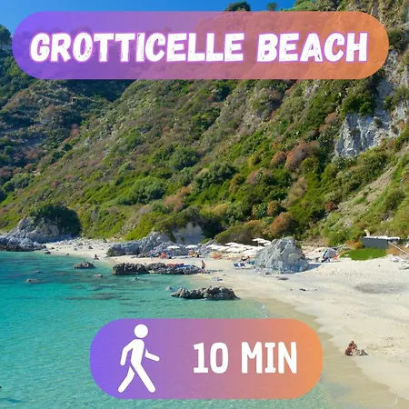 10 Min Walk From The Sea With Spectacular Views Apartment Capo Vaticano