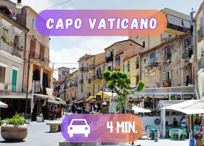 10 Min Walk From The Sea With Spectacular Views Apartamento Capo Vaticano